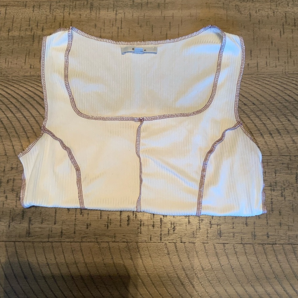 Seam Detailed Tank Top